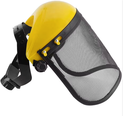 Face Shield Protection for Landscapers