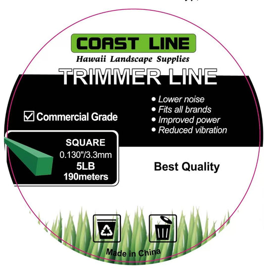 Trimmer Line, .130" 1Lb Spool